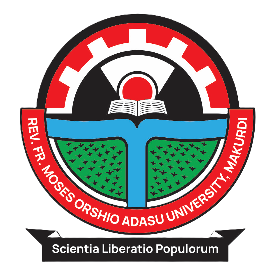 Rev. Fr. Moses Orshio Adasu University Logo